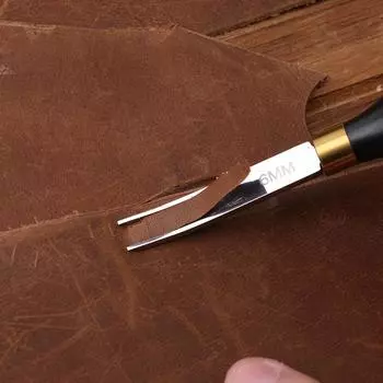 Инструмент для снятия фаски с кромки кожи Fenrry 4/6/8/10 мм, французский скивер, широкоформатный скивер для снятия фаски с кромки кожи, триммер для резки, инструменты для поделок