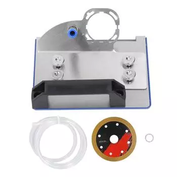 Инструмент для снятия фаски с плитки под углом 45 градусов, надежная стойка для резки фаски с зажимом и водяным шлангом для 100 тыс.