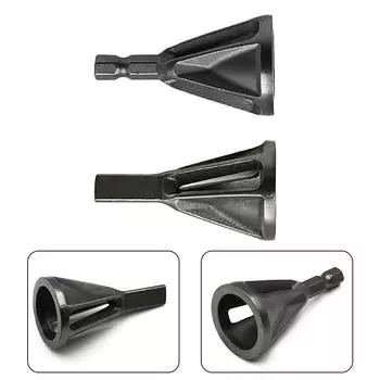 Инструмент для снятия фаски с шестигранным хвостовиком 1/4 дюйма CR12MOV, инструменты для снятия внешней фаски Hex Shank