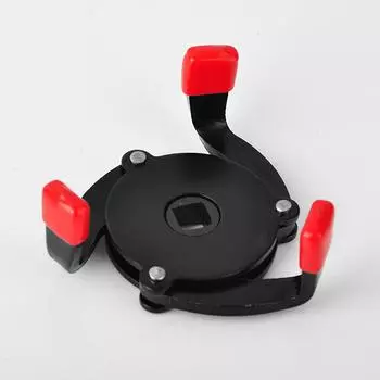 Инструмент для снятия фильтра, масляный ключ, ремонтные принадлежности, сталь, тонкая работа, долговечность, удобство, регулируемое 3-стороннее устройство для снятия чёрный