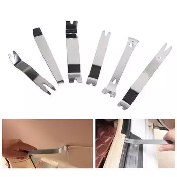 Инструмент для снятия и установки автомобильных аксессуаров Инструмент для снятия обшивки автомобиля Инструмент для снятия обшивки автомобиля Набор для снятия обшивки автомобиля 6pcs