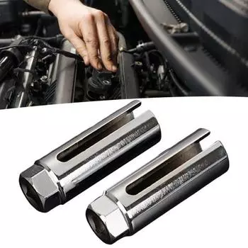Инструмент для снятия кислородного датчика Ремонт гальванических поверхностей Нержавеющий автомобильный торцевой ключ Установка для снятия специального инструмента Принадлежности для мастерской