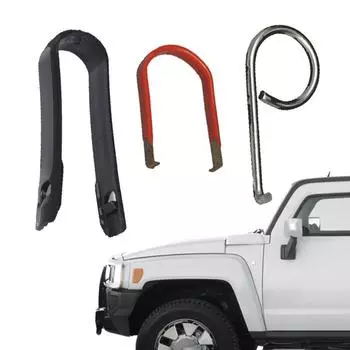 Инструмент для снятия колпака колеса автомобиля, трехкомпонентный, аксессуары для автомобильных колес, аксессуары для ремонта автомобиля, колпачок гайки колеса, инструмент для установки колеса на автомобиль