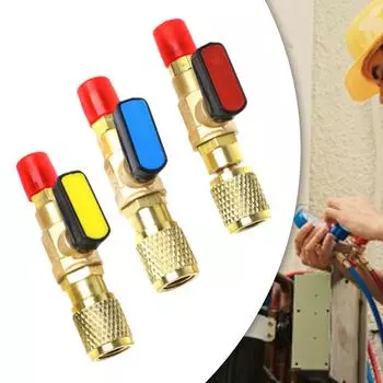 Инструмент для снятия Компактный сердечник клапана Быстрый съемник Установочный инструмент для хладагента красный