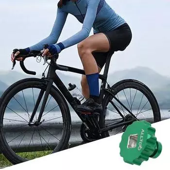 Инструмент для снятия кривошипного винта для шатунов РОТОРА. Эксклюзивный инструмент для разборки винта для Aldhu Vegast. (ось 30 мм) Съемник кривошипных винтов зелёный