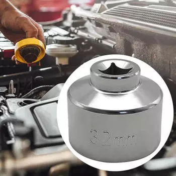 Инструмент для снятия крышки фильтра 32 мм, разборка масляного поддона привода 3/8 дюйма для профессионального обслуживания