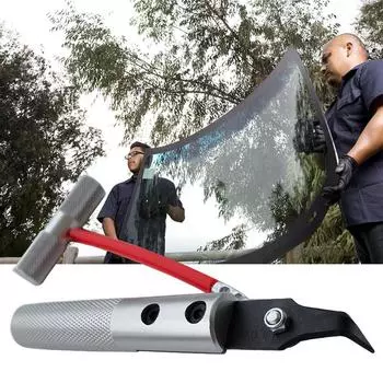 Инструмент для снятия лобового стекла автомобиля Нож для снятия резинового уплотнителя оконного стекла Ручной инструмент Нож для резки лобового стекла автомобиля Портативный инструмент