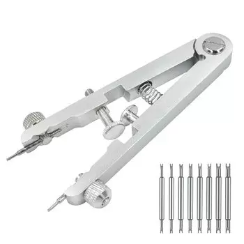 Инструмент для снятия пружинного стержня Shengshou Double Grip Type, Инструмент для регулировки ремешка часов, Инструмент для снятия пружинного стержня, Инструмент для ремонта часов, Регулировка длины ремня,