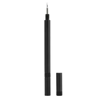 Инструмент для снятия пружины часов, черный, профессиональный, легированная сталь, двухсторонний, для снятия штифта с ремешка часов