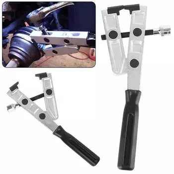 Инструмент для снятия пыльника ШРУСа, отверстие 70 мм, привод 3/8 дюйма, плоскогубцы для разборки пылезащитного кожуха, инструмент для снятия сверхмощных автомобилей, клещи для зажима шариковой обоймы black