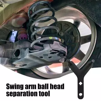Инструмент для снятия шарового шарнира, автомобильный инструмент для снятия нижнего маятникового рычага, регулируемый съемник шарового шарнира из легированной стали, прочные автомобильные аксессуары United States