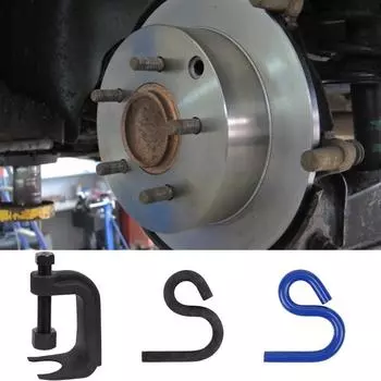 Инструмент для снятия шаровой головки из углеродистой стали Инструмент для снятия шаровой головки автомобиля Съемник шаровой опоры автомобиля Прочный автомобиль