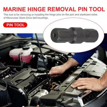 Инструмент для снятия штифта морской петли 91-78310 Инструмент для снятия штифта стальной петли 18-9861 для Mercruiser Mercury Alpha 1 Gen 2 Bravo CHINA