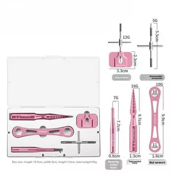Инструмент для снятия штифтов подшипников катушки Инструмент для снятия штифтов подшипников рыболовной катушки Инструмент для снятия штифтов подшипников рыболовной катушки Инструмент для снятия шпули спиннинговой катушки