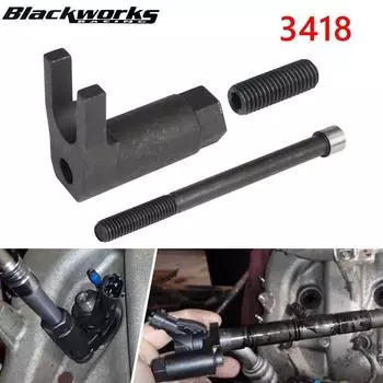 Инструмент для снятия топливного инжектора 3418 для Ford 6.7L Powerstroke Diesel F-250 F-350 F-450 F-550 2011-2018 Автомобильные аксессуары Замена чёрный