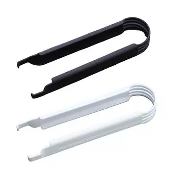 Инструмент для снятия U-образных клавиш с противоскользящим покрытием для механических клавиатур с возможностью горячей замены белый