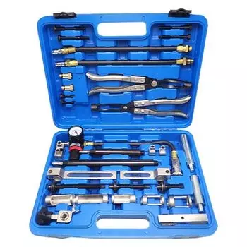 Инструмент для снятия уплотнения штока клапана двигателя, набор для обслуживания головки блока цилиндров, набор инструментов для снятия и установки компрессора пружины клапана, углеродистая сталь