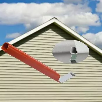 Инструмент для снятия виниловой боковой части с удлиненной ручкой, инструмент для установки и снятия винила, универсальный инструмент для застегивания-молнии на виниловой боковой части чёрный