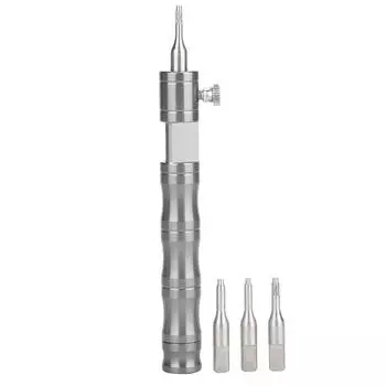 Инструмент для снятия вставки заводной головки часов, инструмент для ремонта часов для часовщиков, серый, черный