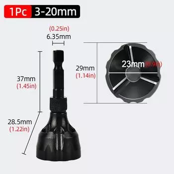 Инструмент для снятия заусенцев с внешней фаски, инструменты для удаления заусенцев, чистки болтов, режущие болты, аксессуары для ножей для обрезки резьбы, 3-20 мм, 5-25 мм