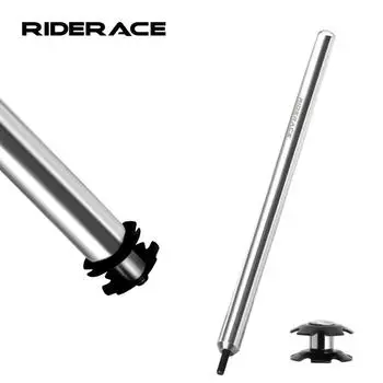 Инструмент для снятия звездообразной гайки передней вилки велосипеда из нержавеющей стали для гарнитуры горного велосипеда Инструмент для ремонта дорожных велосипедов серебряный