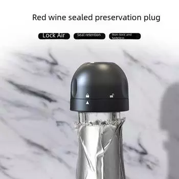 Инструмент для сохранения винных бутылок: Креативная пробка для стеклянной бутылки красного вина