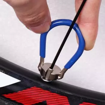 Инструмент для спиц велосипеда Инструмент для спиц велосипедного колеса Набор для коррекции обода велосипеда жёлтый