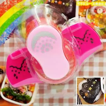 Инструмент для суши своими руками, резак для нори, водорослей, цветочная лента, рисовый шарик, форма для онигири, кухонный прибор, украшение для суши-бенто A