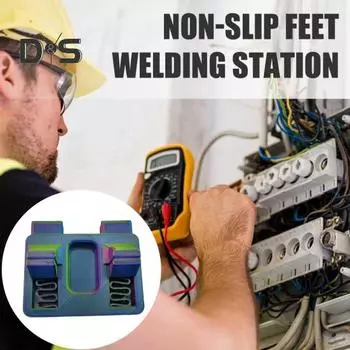 Инструмент для сварки электропроводов. Удобное управление. Точное выравнивание. Компактная конструкция. Аксессуары для держателя электрода. синий/красный