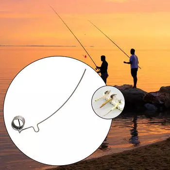 Инструмент для связывания мух Вспомогательный инструмент для хвоста Mayfly, прочный, нержавеющая сталь, переплет, мушка