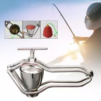 Инструмент для сжатия приманок, аксессуары для рыбалки, формирователь приманок для морской воды на открытом воздухе 22cmx11cm