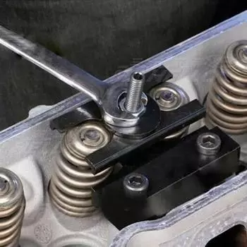 Инструмент для сжатия пружин клапанов двигателя Профессиональный инструмент для сжатия пружин автомобиля Средство для снятия сплавов Снятие клапанов автомобильных двигателей CZECH REPUBLIC