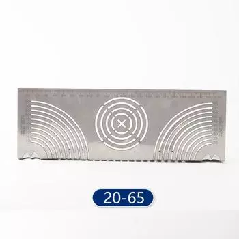 Инструмент для точной маркировки изгиба стальной трубы с регулируемым углом наклона 20 to 65 style 2