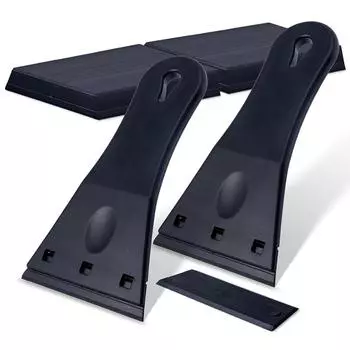 Инструмент для тонировки лобового стекла автомобиля, скребок для установки тонировочной пленки для окон, скребок для очистки воды со вставным резиновым лезвием Scraper + 1pc Blade