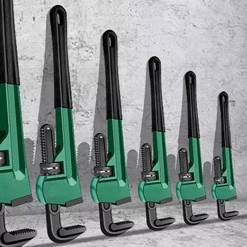 Инструмент для трубных ключей, регулировочный трубный ключ, сантехнический инструмент, трубный ключ из углеродистой стали, ключ для затяжки труб 10