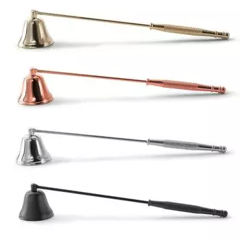 Инструмент для тушения свечей из нержавеющей стали с длинной ручкой, аксессуар для тушения фитилей для свечей