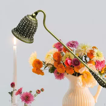 Инструмент для тушения свечей, крышка триммера с пробкой-фитилем, длина 7,48 дюйма для тушения