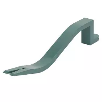 Инструмент для удаления черепицы Высокоуглеродистая сталь Длина 29,7 см Установщик гвоздей Монтажный лом Инструменты для кровли