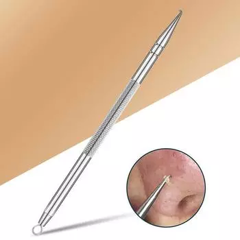 Инструмент для удаления черных точек, средство от прыщей, иглы для удаления прыщей, пинцет, очиститель пор, инструмент для глубокой очистки