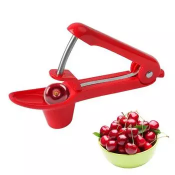Инструмент для удаления фруктовых косточек из нержавеющей стали, многофункциональный простой экстрактор фруктовых косточек для вишни, фиников, боярышника