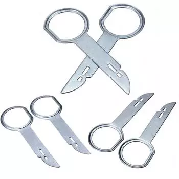 Инструмент для удаления и установки радио стерео для Ford Focus 2 1 Fiesta Mondeo 4 3 Transit Fusion Ranger Mustang KA S-max белый