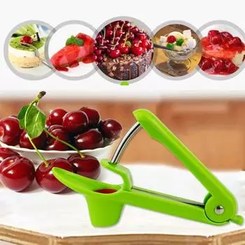 Инструмент для удаления косточек вишневой косточки Сверхмощный инструмент для удаления косточек из оливковой стали из нержавеющей стали Инструмент для удаления сердцевины вишни Устройство для приготовления вишневого джема
