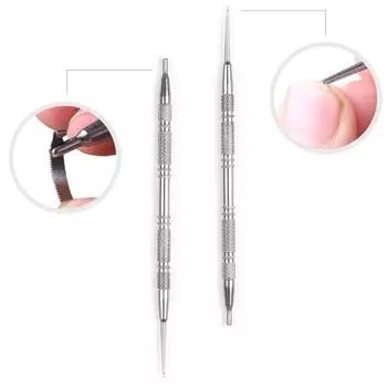 Инструмент для удаления кутикулы из нержавеющей стали, корректор паронихии ониксиса, маникюрный инструмент