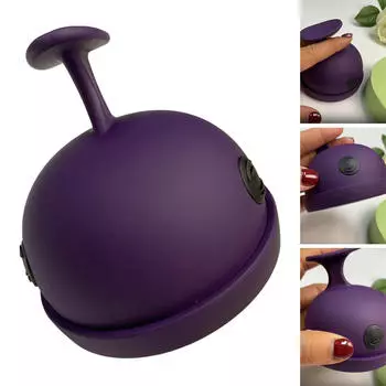 Инструмент для удаления отшелушивания волос, моющийся с ручкой, красота тела, физический dark violet