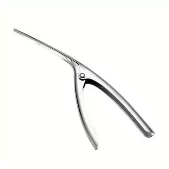 Инструмент для удаления панциря из нержавеющей стали - эргономичный дизайн в виде елочки для легкого удаления панциря, кухонный гаджет для приготовления морепродуктов 1pc