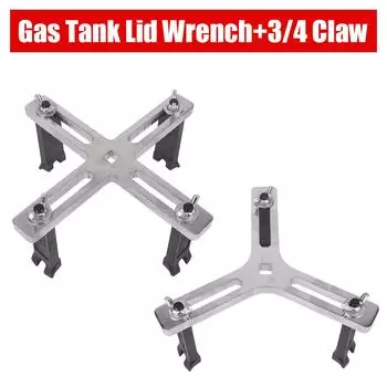Инструмент для удаления Регулируемый универсальный инструмент для ремонта автомобиля для прямого изгиба насоса топливного бака разборка бензонасоса гаечный ключ 3/4 коготь 3 Jaw Angle Wrench