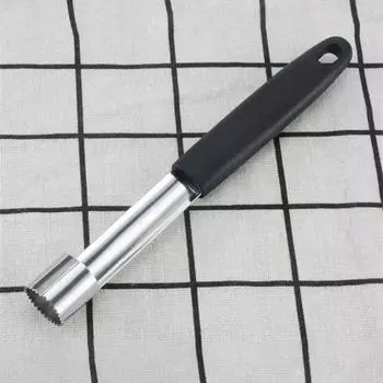 Инструмент для удаления сердцевины яблока из нержавеющей стали, груша, фрукты, овощи, резак для удаления сердцевины, нож для сеялки, кухонные гаджеты, инструмент чёрный