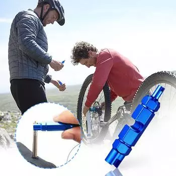 Инструмент для удаления сердцевины шин Детали аварийного инструмента для горного дорожного велосипеда красный