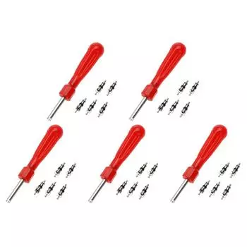 Инструмент для удаления сердечника клапана, отвертка, ключ для ремонта шин с 5 сердечниками клапана