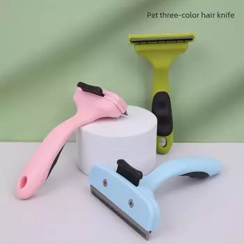 Инструмент для удаления шерсти домашних животных: Расческа и щетка для собак Small зелёный